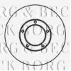 BORG & BECK BBD5105 Brake Disc